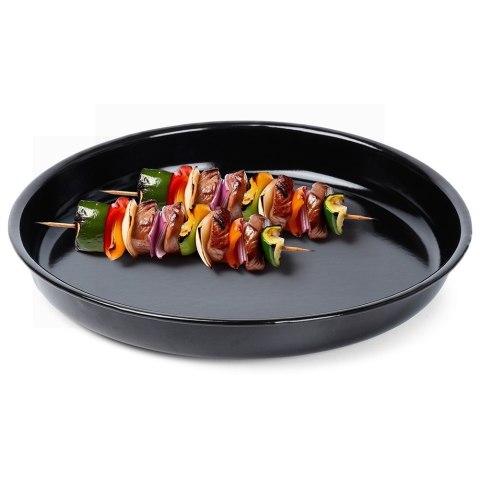 Blacha do grillowania stalowa okrągła czarna 26.5cm BBQ 489311