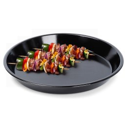 Blacha do grillowania stalowa okrągła czarna 28.5cm BBQ 489312