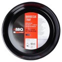 Blacha do grillowania stalowa okrągła czarna 28.5cm BBQ 489312