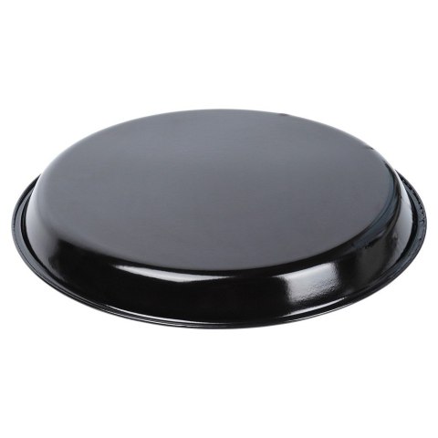 Blacha do grillowania stalowa okrągła czarna 35cm BBQ 489313