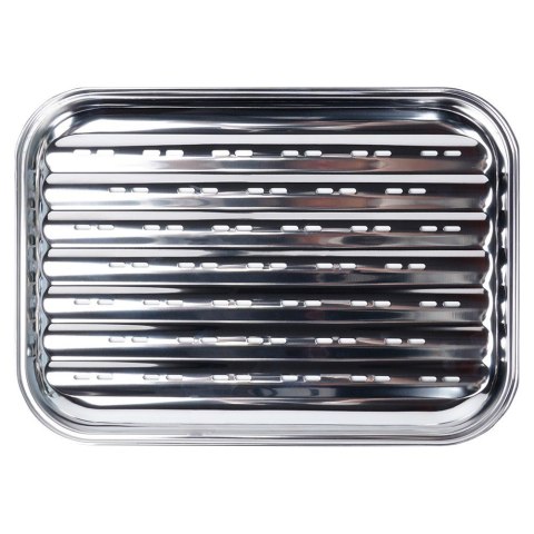 Blacha do grillowania stalowa perforowana 34.5x24.5cm BBQ 489315