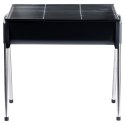 Grill węglowy kompaktowy przenośny 48x33x46cm BBQ 489305