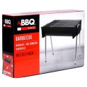 Grill węglowy kompaktowy przenośny 48x33x46cm BBQ 489305