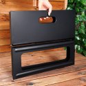 Grill węglowy składany walizka 46x30x30cm BBQ 489303