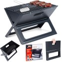 Grill węglowy składany walizka 46x30x30cm BBQ 489303