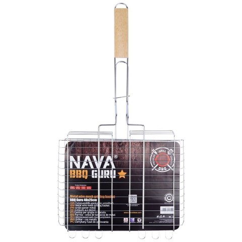 Koszyk do grillowania metalowy BBQ GURU 32x24.5cm NAVA 10-238-015