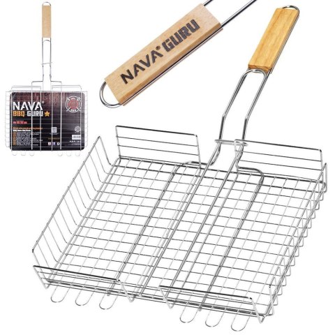 Koszyk do grillowania metalowy BBQ GURU 32x24.5cm NAVA 10-238-015
