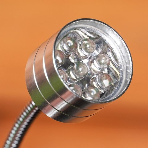 Lampka do grilla magnetyczna regulowana LED 24cm BBQ 489314