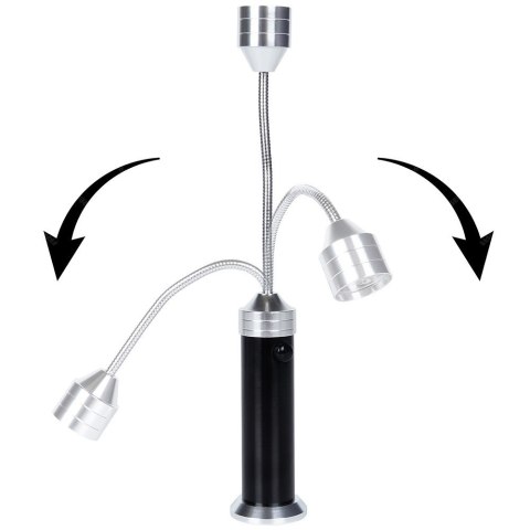 Lampka do grilla magnetyczna regulowana LED 24cm BBQ 489314