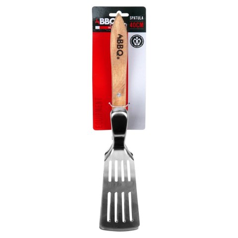 Łopatka do grilla i szczypce 2w1 stalowa 40cm BBQ 489330