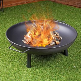 Palenisko ogrodowe metalowe z uchwytami 58cm AMBIANCE 489251