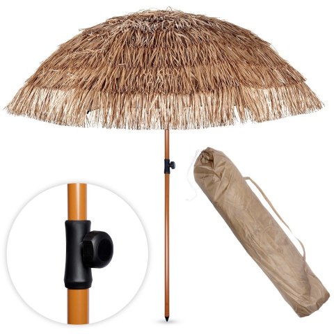 Parasol plażowy ogrodowy hawajski 120cm PROBEACH 489339