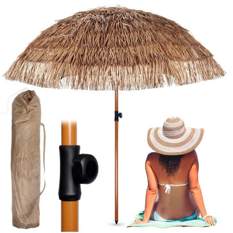 Parasol plażowy ogrodowy hawajski 120cm PROBEACH 489339