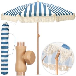 Parasol plażowy ogrodowy regulowany 198cm AMBIANCE 489345