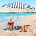 Parasol plażowy ogrodowy regulowany 198cm AMBIANCE 489345