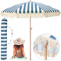 Parasol plażowy ogrodowy regulowany 198cm AMBIANCE 489345