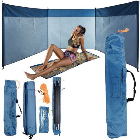 Parawan plażowy 500x140cm REDCLIFFS 489335