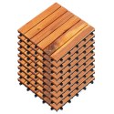 Płytki tarasowe drewniane 30x30cm 9 szt. PROGARDEN 339505