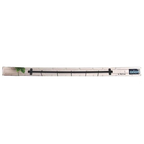 Reling kuchenny metalowy czarny półka uchwyt organizer RADKA 78.5cm ORION 530879