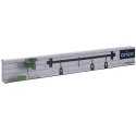 Reling kuchenny metalowy czarny uchwyt organizer RADKA 50.5cm ORION 530878