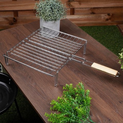 Ruszt do grillowania metalowy z nóżkami BBQ GURU 35x30cm NAVA 10-238-017