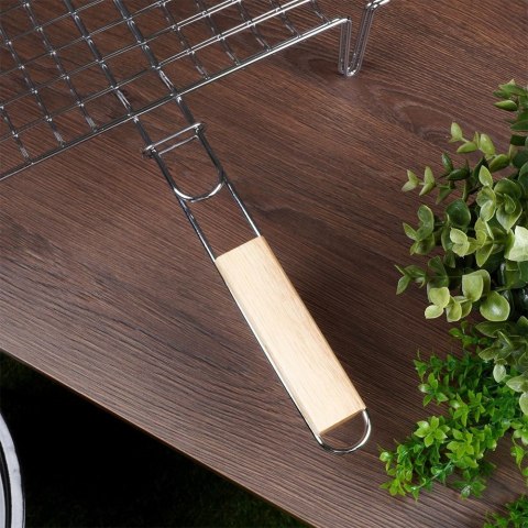 Ruszt do grillowania metalowy z nóżkami BBQ GURU 35x30cm NAVA 10-238-017