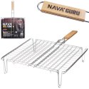 Ruszt do grillowania metalowy z nóżkami BBQ GURU 35x30cm NAVA 10-238-017