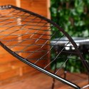 Ruszt do grillowania ryby stalowy czarny nieprzywierający 60x14.5cm VAGGAN 489310