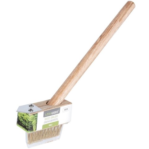 Szczotka do chwastów. kostki brukowej ze skrobakiem 35cm PROGARDEN 339489