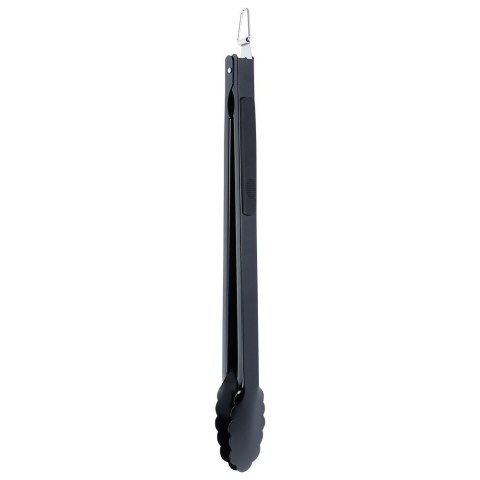 Szczypce grillowe stalowe czarne 51cm VAGGAN 489307