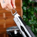 Szczypce grillowe stalowe czarne 51cm VAGGAN 489307