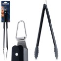 Szczypce grillowe stalowe czarne 51cm VAGGAN 489307