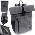 Torba termiczna plecak szara 15L ORION 731429