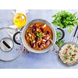 Zestaw garnków garnki stalowe komplet 10 elementów DALIE ORION 113180