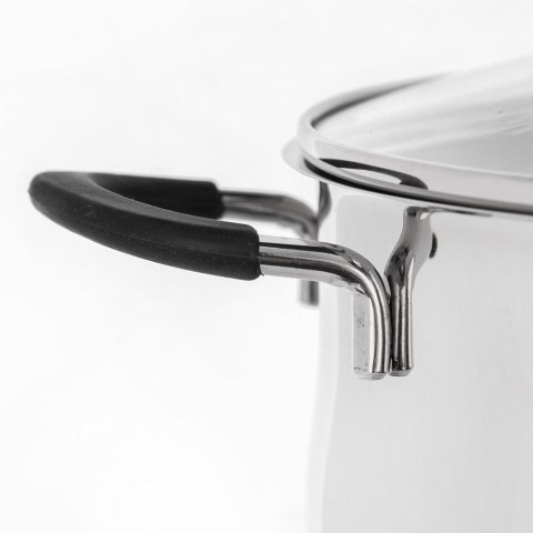 Zestaw garnków garnki stalowe komplet 10 elementów DALIE ORION 113180