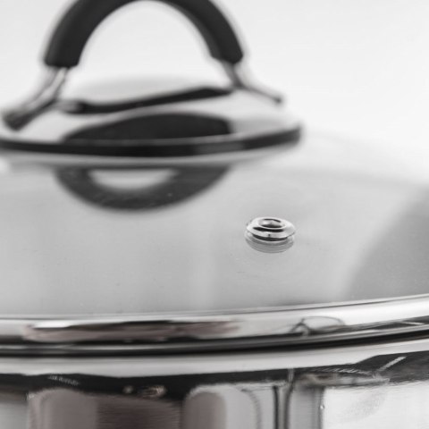 Zestaw garnków garnki stalowe komplet 10 elementów DALIE ORION 113180