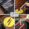 Zestaw przyborów do grilla stalowy z etui 10 ele. VILDE 489298