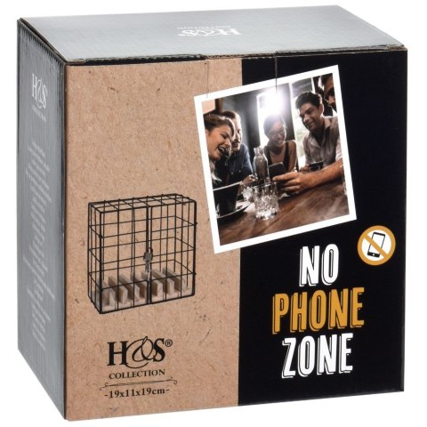Klatka na telefon metalowa 19x11x19cm HOME STYLING COLLECTION 833405