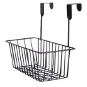 Koszyk na drzwi do kuchni łazienki szafki na gąbki metalowy czarny 28cm STORAGE SOLUTIONS 810111-C