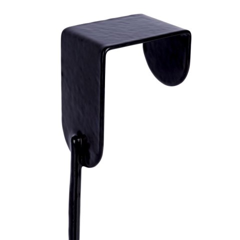 Koszyk na drzwi do kuchni łazienki szafki na gąbki metalowy czarny 28cm STORAGE SOLUTIONS 810111-C