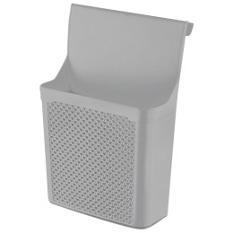 Koszyk na drzwi do przechowywania organizacji plastikowy szary 24x12x35cm ORION 731171