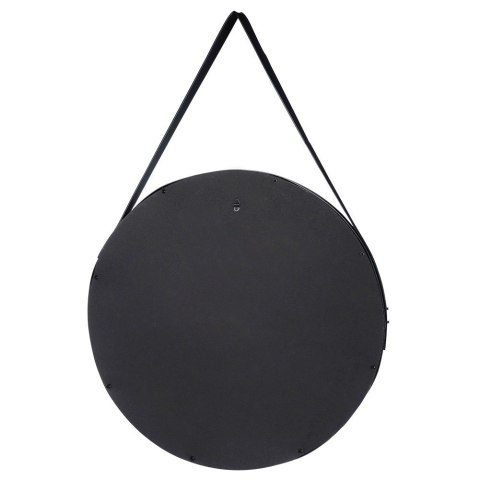 Lustro ścienne na ścianę czarne okrągłe 52cm HOME STYLING COLLECTION 510103