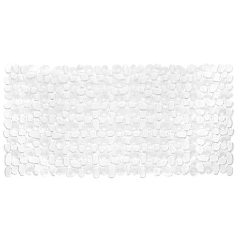 Mata antypoślizgowa pod prysznic do łazienki przezroczysta 70x35cm ORION 530169