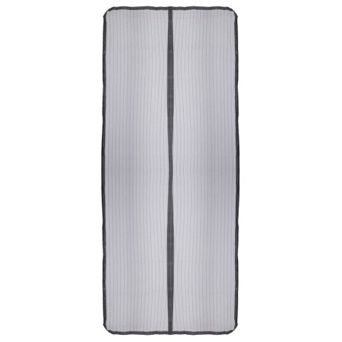 Moskitiera na drzwi czarna z magnesem 210x100cm PROGARDEN 780601