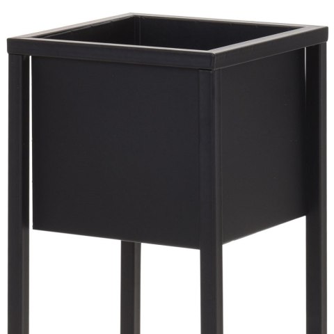 Osłonka na doniczkę na stojaku metalowa czarna 60cm HOME STYLING COLLECTION 330224