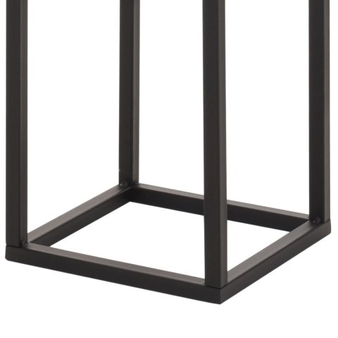 Osłonka na doniczkę na stojaku metalowa czarna 60cm HOME STYLING COLLECTION 330224