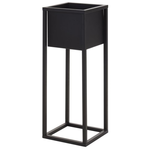 Osłonka na doniczkę na stojaku metalowa czarna 60cm HOME STYLING COLLECTION 330224