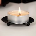 Podstawka pod świece metalowa czarna 8.5cm EXCELLENT HOUSEWARE 841861