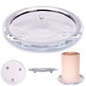 Podstawka pod świece szklana 10cm HOME STYLING COLLECTION 840908