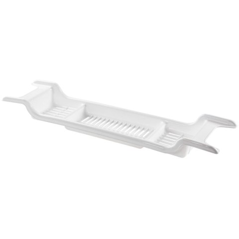 Półka łazienkowa na wannę biała 69.5cm VILDE 810128